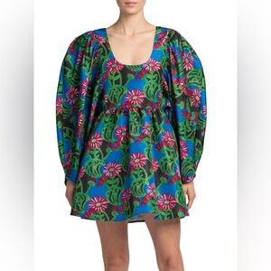 La DoubleJ long sleeve mini dress NWT